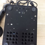 Vintage phone PTT black bakelite, 1960