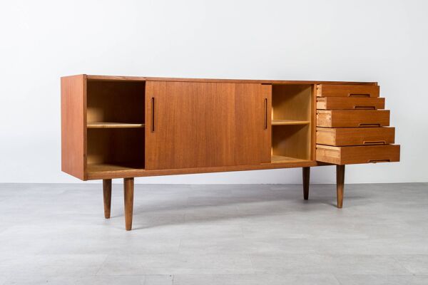 Nils Jonsson Teak Sideboard for Hugo Troeds, Scandinavian Modern, 1960s