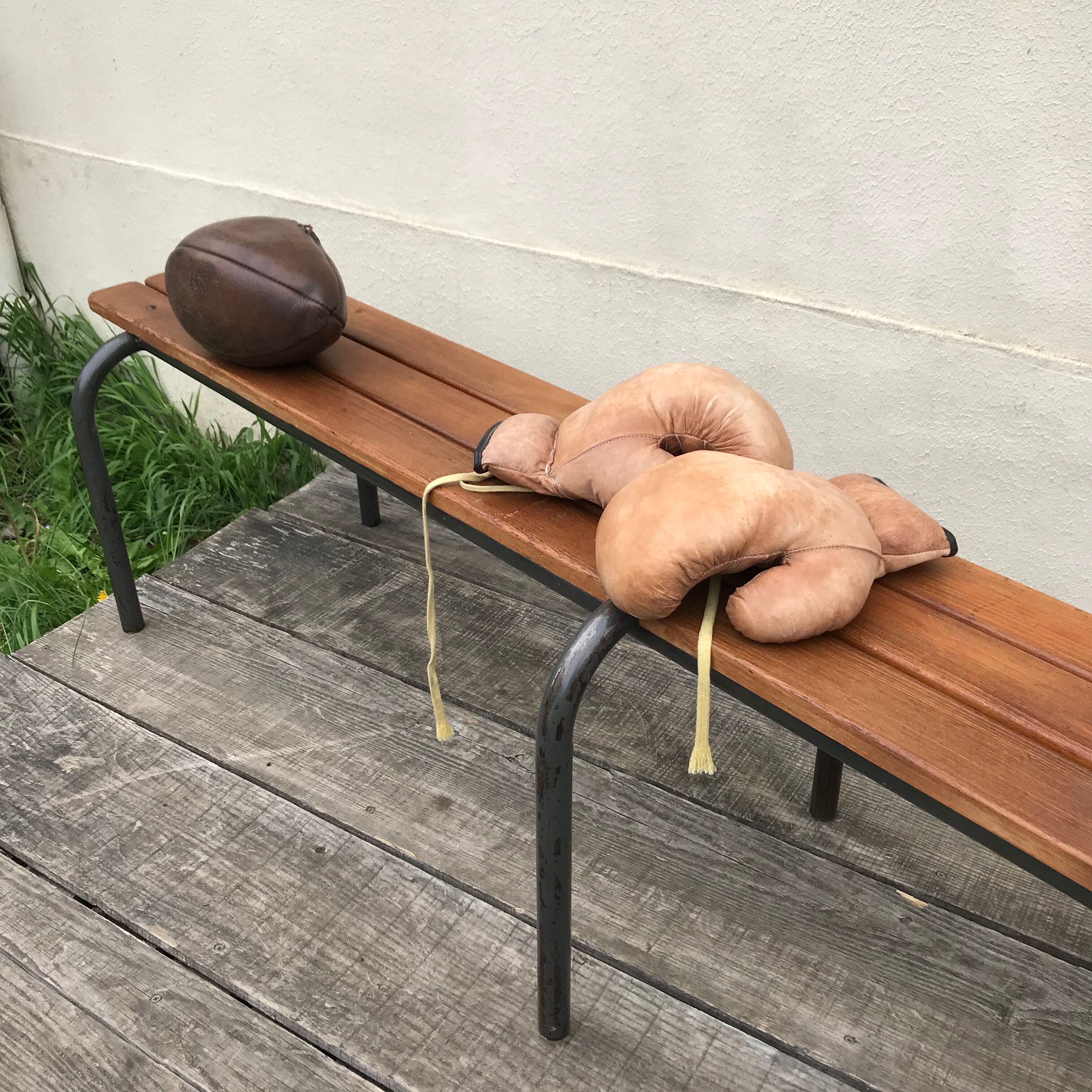 Vintage bench 1950 4 people