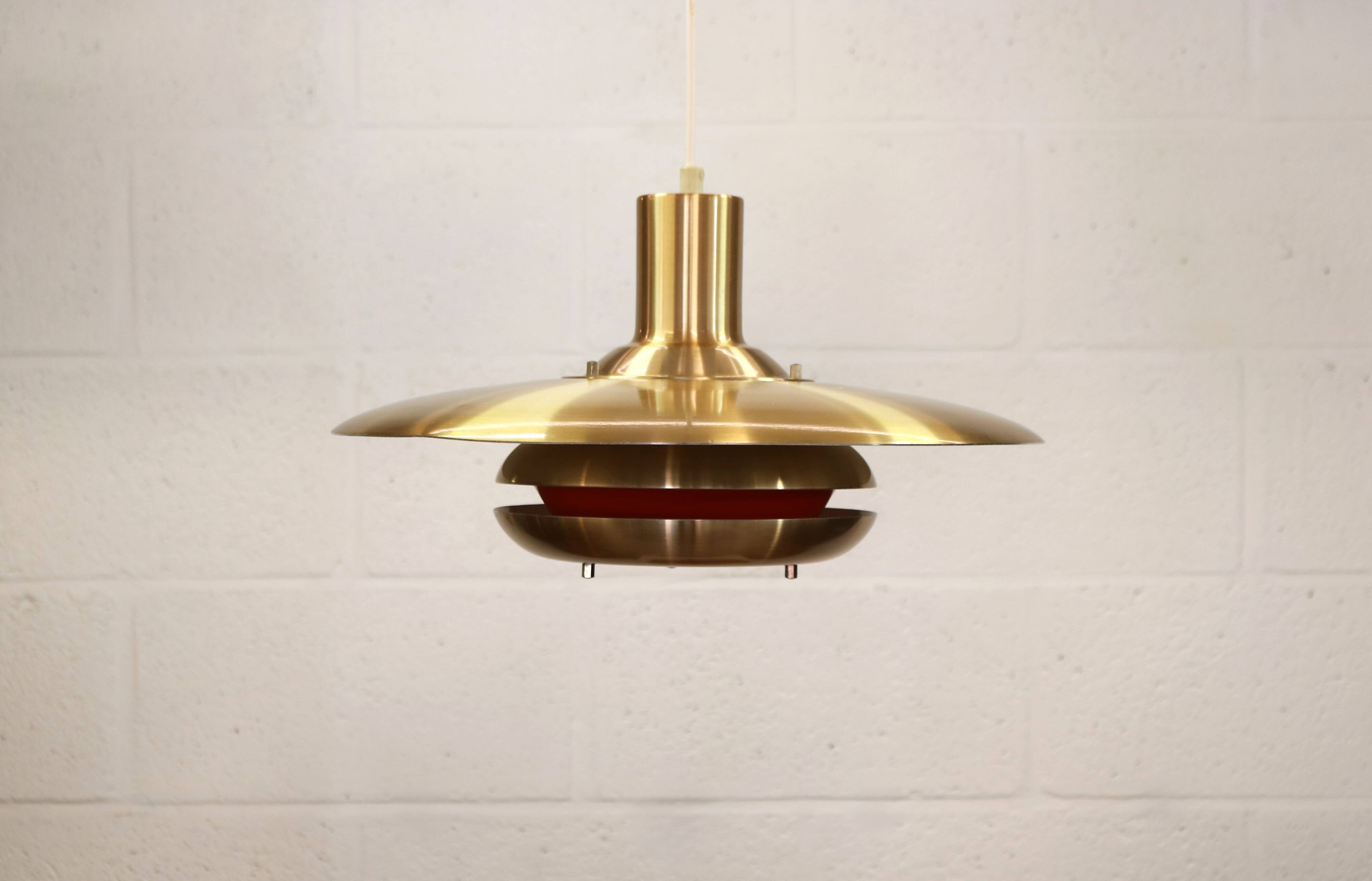Very rare old Danish design lamp by Teknika model 405  - 60's