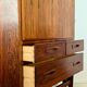 Scandinavian rosewood corner cabinet, Denmark, 1960s