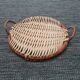 Rattan and wicker tray