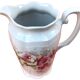 1900s Large model jug White porcelain with floral decoration