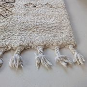 Vintage Moroccan wool rug