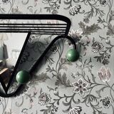Metal coat racks with mirror
