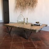 Industrial coffee table