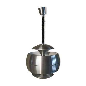 Aluminium "Space Age" hanging lamp 1970