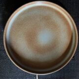 Lot de 4 assiettes  plates grès vintage