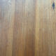 Table basse pin et métal vintage