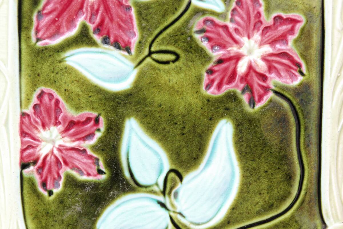 Slush trivet, art nouveau