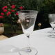 Set of 11 crystal wine glasses 1930s