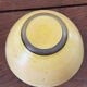 Vintage yellow glass bowl Duralex