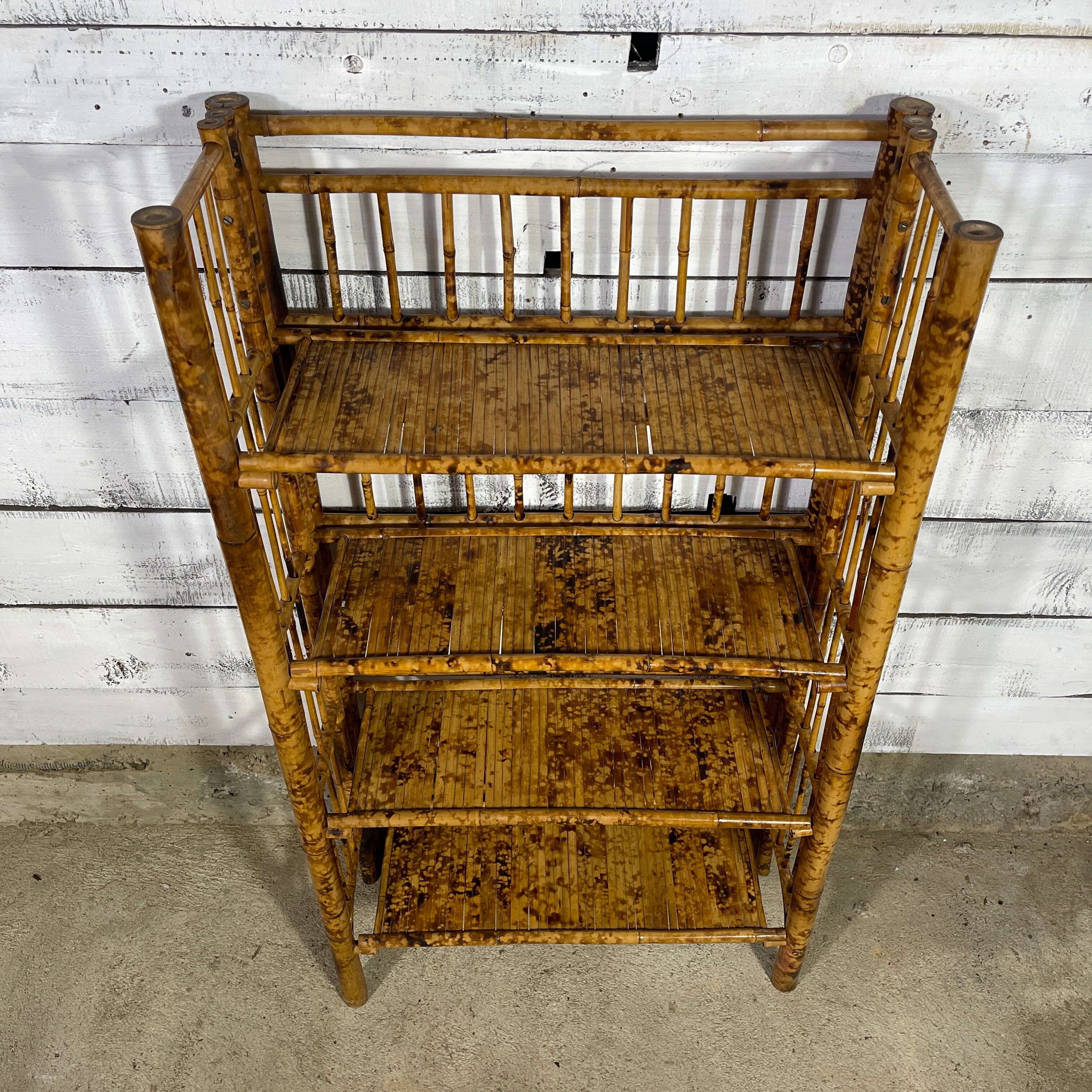 Vintage folding shelf