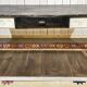 1930s draper's table in fir and chestnut