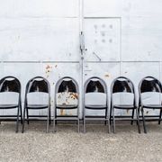 Sedie pieghevole Tric di Achille e Pier Giacomo Castiglioni per Bonacina An