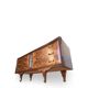An art deco Italian chest of drawers, Italy 1940s/1950s