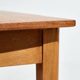Restored teak and beech desk
