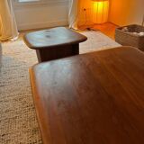 Oak wood coffee table