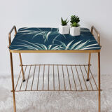 Golden vintage side table