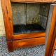 American icebox in oak and zinc – early 20th century
