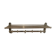 20s chrome wall coat rack