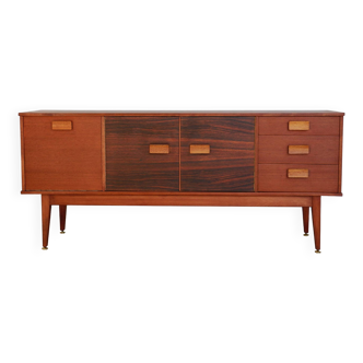 English Sideboard - Teak & Rosewood - 1960s