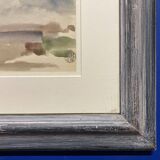 Landscape framed by Gustave Guétant (1873-1953)