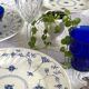6 assiettes plates en porcelaine Anglaise