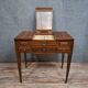 Dressing table / vanity from the Louis XVI period in walnut.