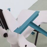 2x Postmodern Chair in Memphis Style, 1980s
