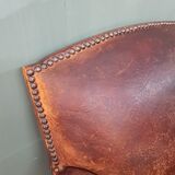 French leather armchair from the 1920