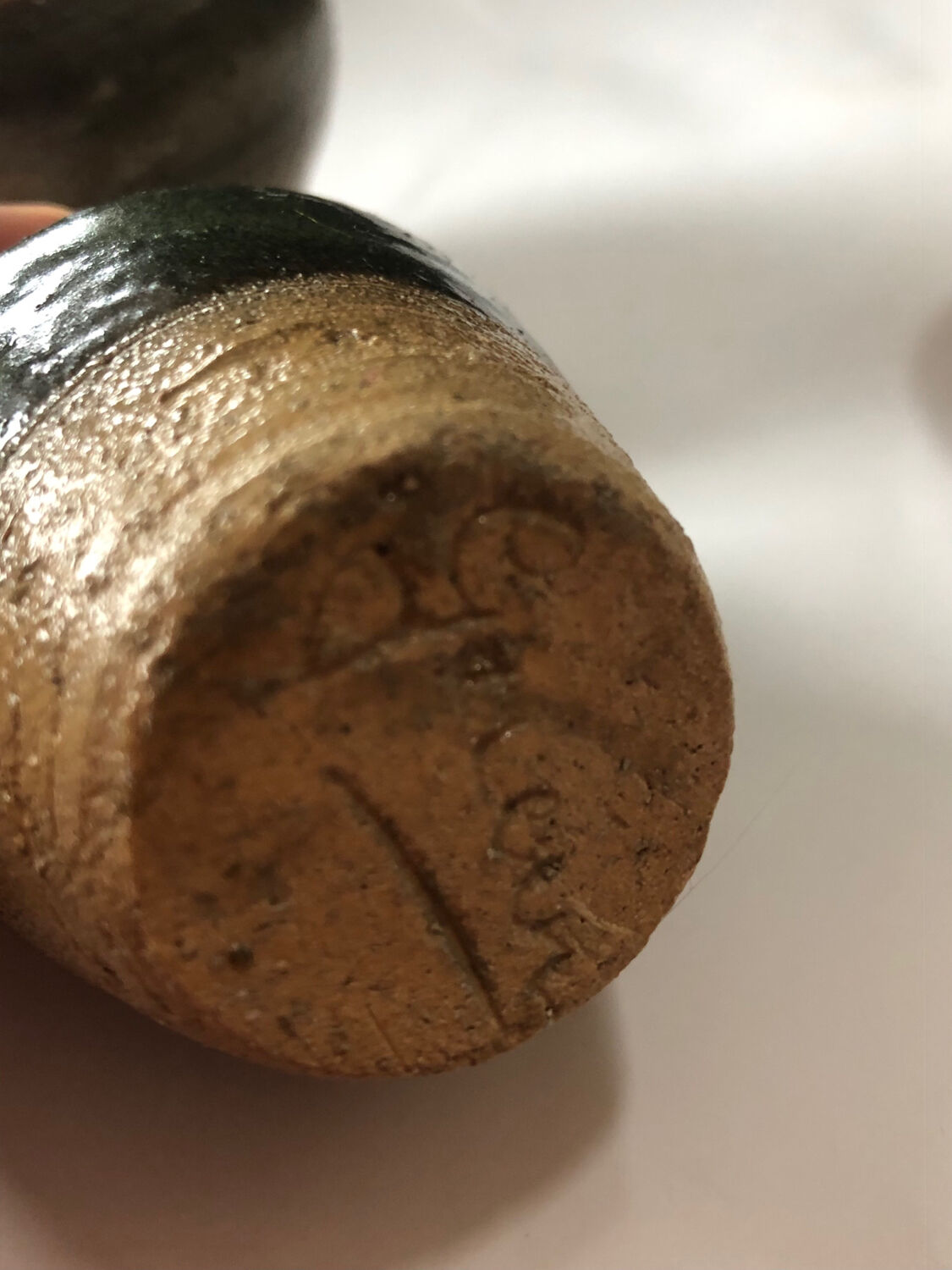 Lot de 3 pots en grès de Jules Guérin