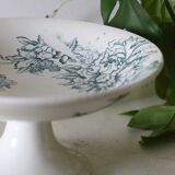 Floreal fruit bowl, from the Faïencerie Nouvelle de Givors, iron earth