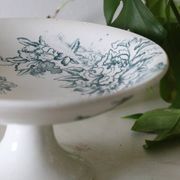 Floreal fruit bowl, from the Faïencerie Nouvelle de Givors, iron earth