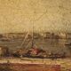 Italian seascape painting oil on canvas