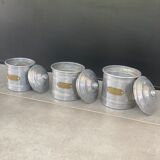 3 vintage tin boxes