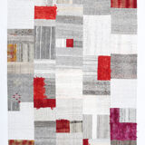 Bohemian vintage kilim rug 212x307cm