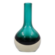 Vase de Kolben vert par Tamara Aladin Riihimaki pour Riihimaen Lasi Oy, Finlande