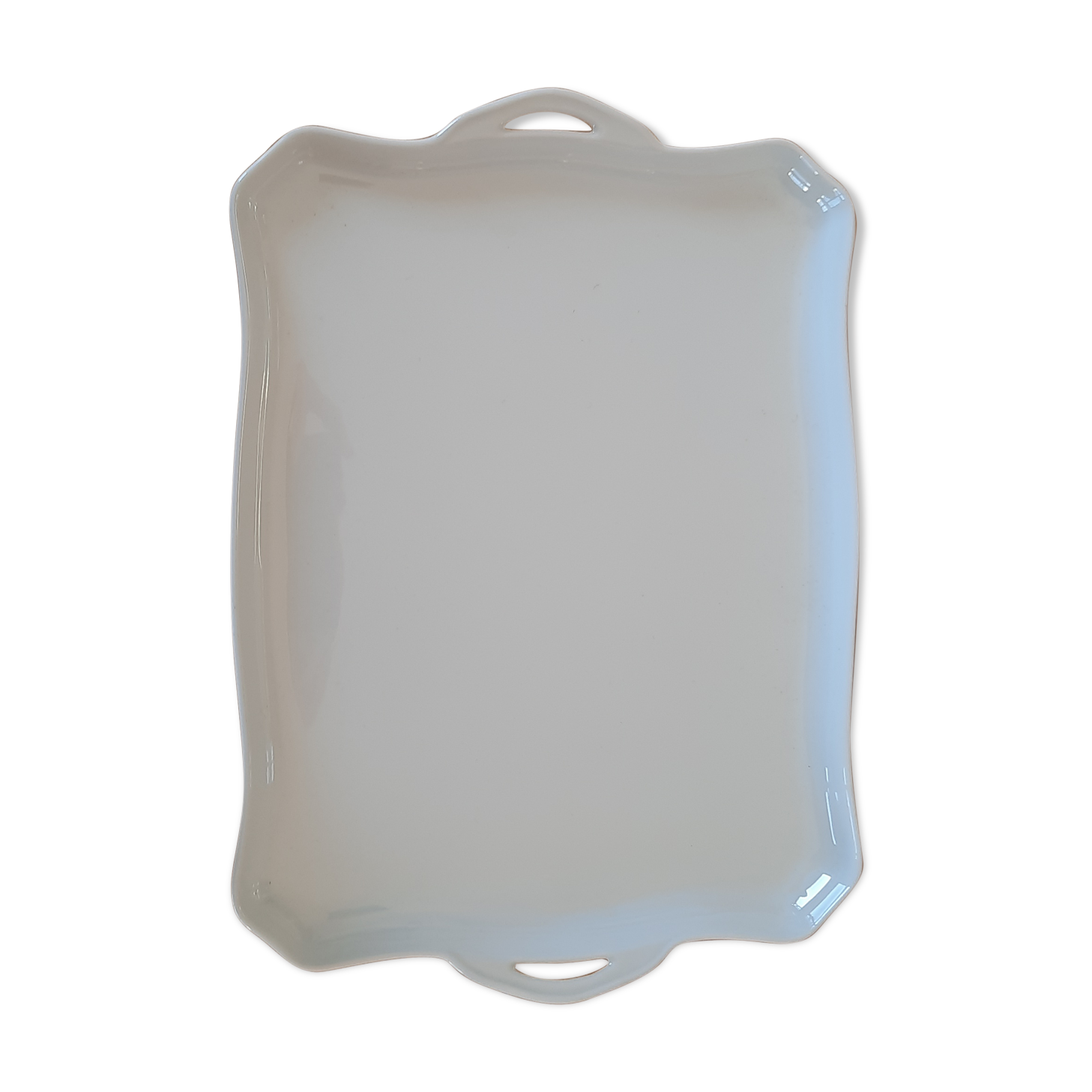 White top Limoges porcelain
