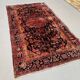 Tapis persan traditionnel vintage en laine, fait à la main, 298x166 cm