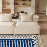 Handmade Berber rug in pure wool 3x2 m