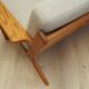 Oak sofa, Danish design, 1960s, designer: Hans J. Wegner, manufacturer: Get