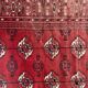 Nice big vintage carpet Bokhara handmade 200x282 cm
