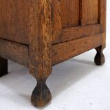 Meuble de chevet rustique / Petite armoire de rangement - 20e siècle
