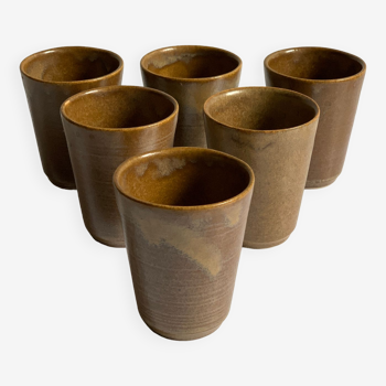 Digoin stoneware tumbler glasses