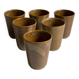 Digoin stoneware tumbler glasses