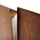 Scandinavian dining table in rosewood, Rosengren, Denmark.