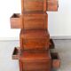Meuble escaliers, en bois massif, mid century.
