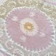 Vintage hand-embroidered tablecloth 141x168 cm