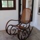 Vintage Thonet rocking chair, 1970s.